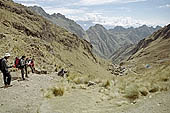 The Inca Trail, the Dead Woman pass 